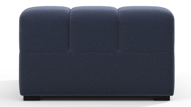 Tufted - Tufted Module, Left Arm, Royal Blue Wool