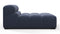 Tufted - Tufted Module, Armless Chaise, Royal Blue Wool