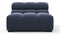 Tufted - Tufted Module, Armless, Royal Blue Wool