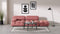 Belia - Belia Open End Sofa, Right, Blush Pink Velvet