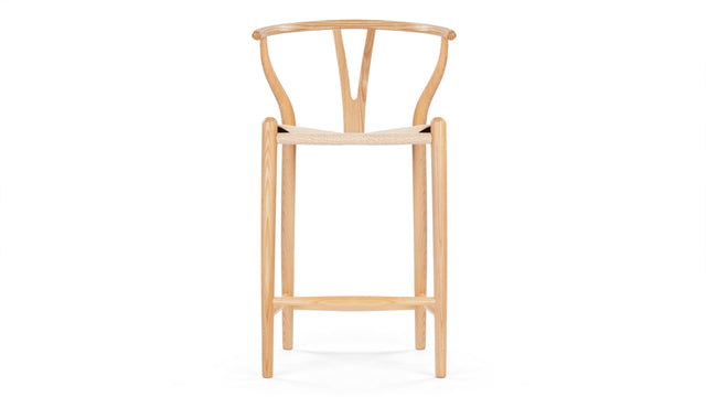 Wish - Wish Counter Stool, Ash, 25.5