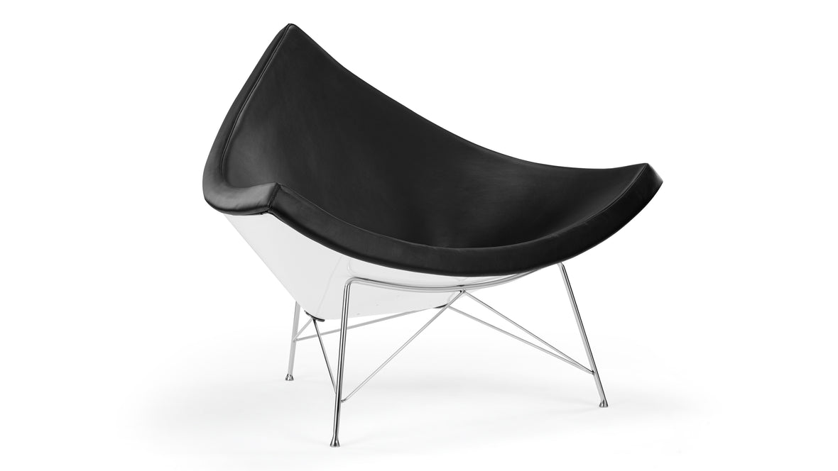 Coconut - Coconut Chair, Black Premium Leather