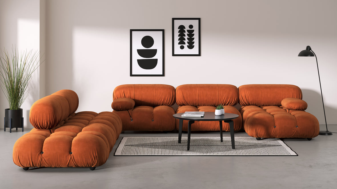 Belia - Belia Module, Right Arm, Apricot Velvet