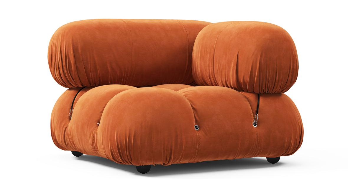 Belia - Belia Module, Right Corner, Apricot Velvet