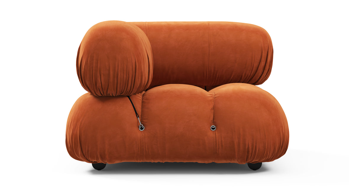 Belia - Belia Module, Left Corner, Apricot Velvet