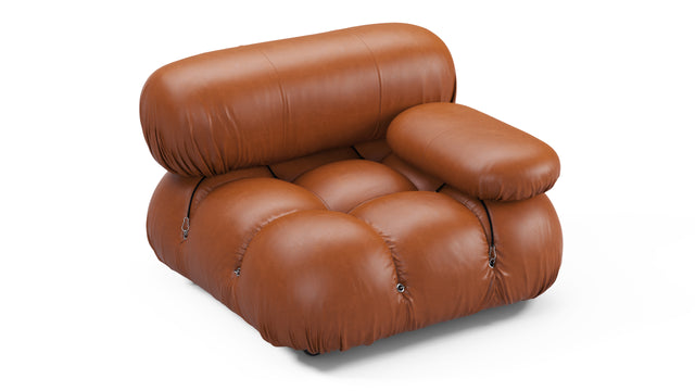 Belia - Belia Module, Right Arm, Tan Premium Leather