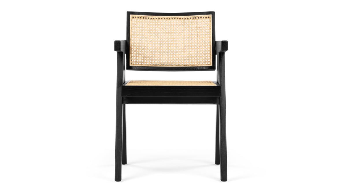 Jeanneret - Jeanneret Armchair, Black