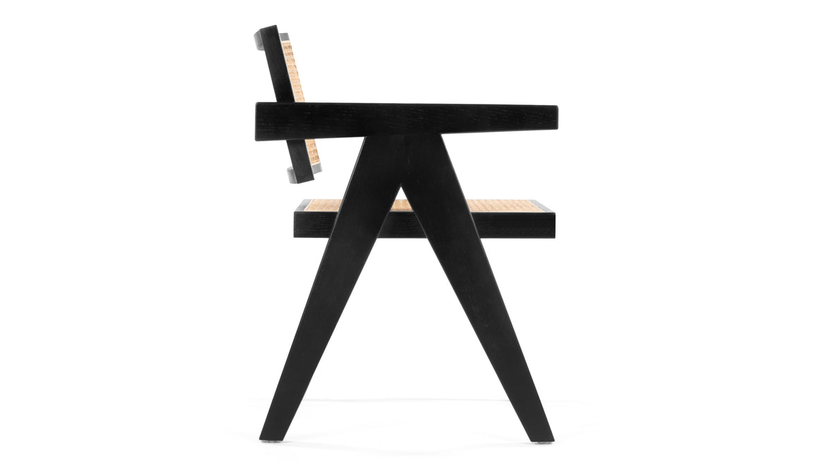 Jeanneret - Jeanneret Armchair, Black