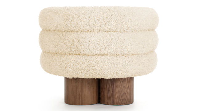 Lana - Lana Chair, White Sherpa