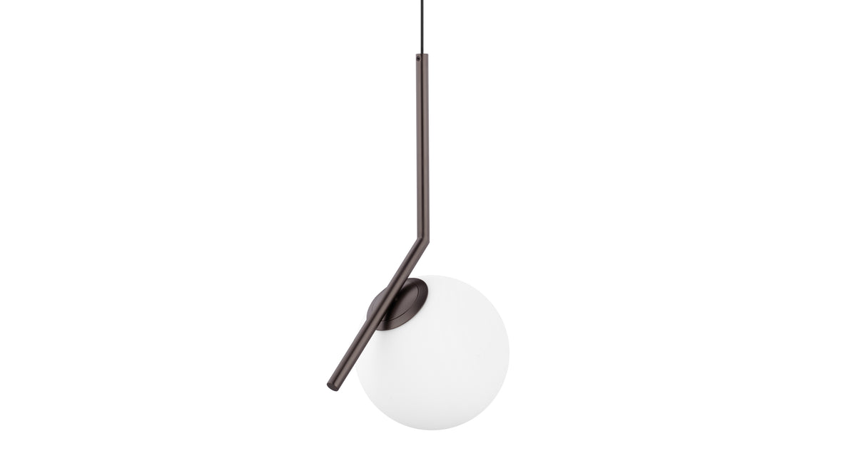 Iris - Iris S1 Pendant Light, Pewter