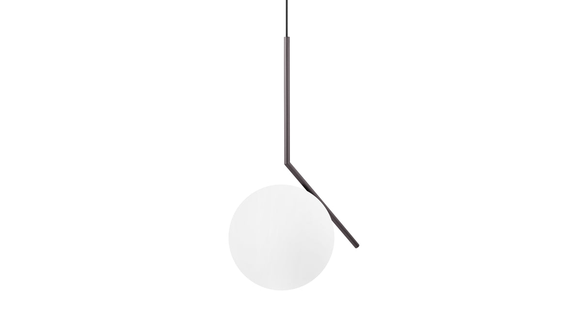 Iris - Iris S2 Pendant Light, Pewter