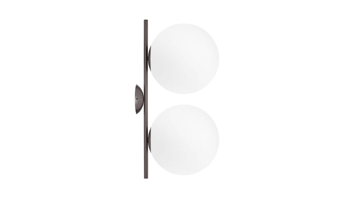 IC - IC Double Wall & Ceiling Light 2, Pewter