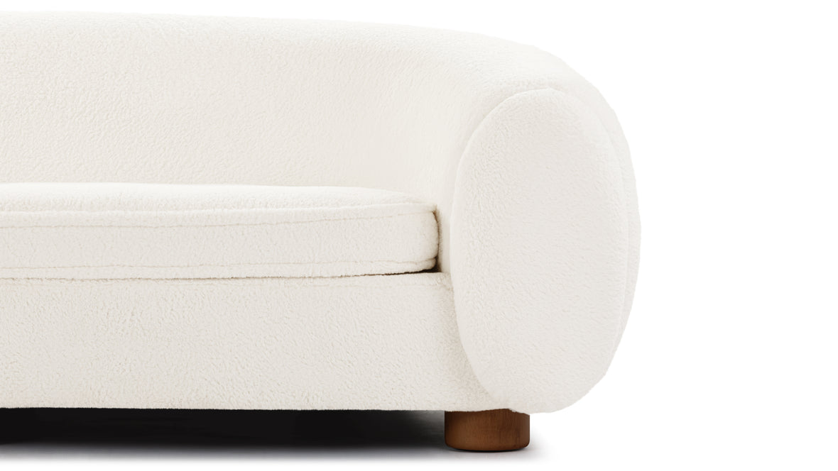 Snow Sofa - Snow Sofa, Snow White Sherpa