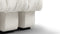 DS 600 - DS 600 Ottoman, White Boucle