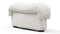 DS 600 - DS 600 Left End Stool Module, White Boucle