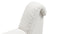 DS 600 - DS 600 Right End Module, Armless, White Boucle