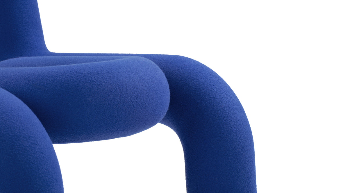 Bold - Bold Chair, Ultramarine Wool