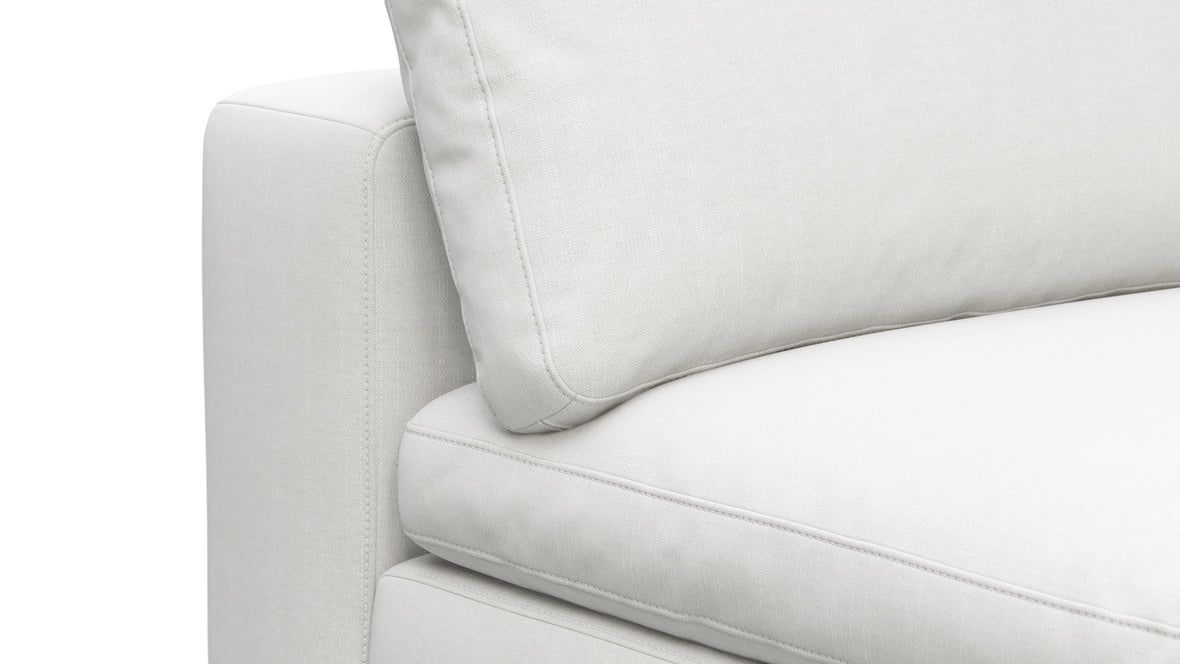 Sky - Sky Sofa Module, Armless, White Linen