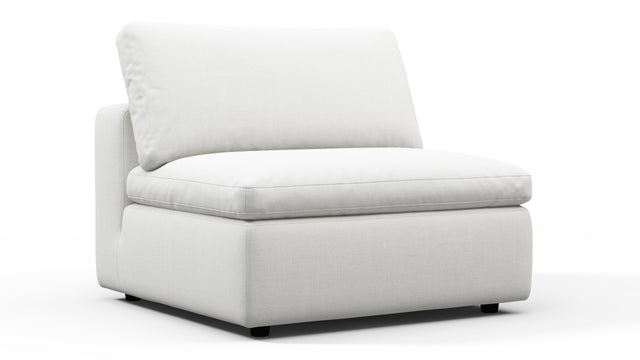 Sky - Sky Sofa Module, Armless, White Linen