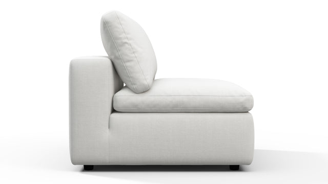 Sky - Sky Sofa Module, Armless, White Linen