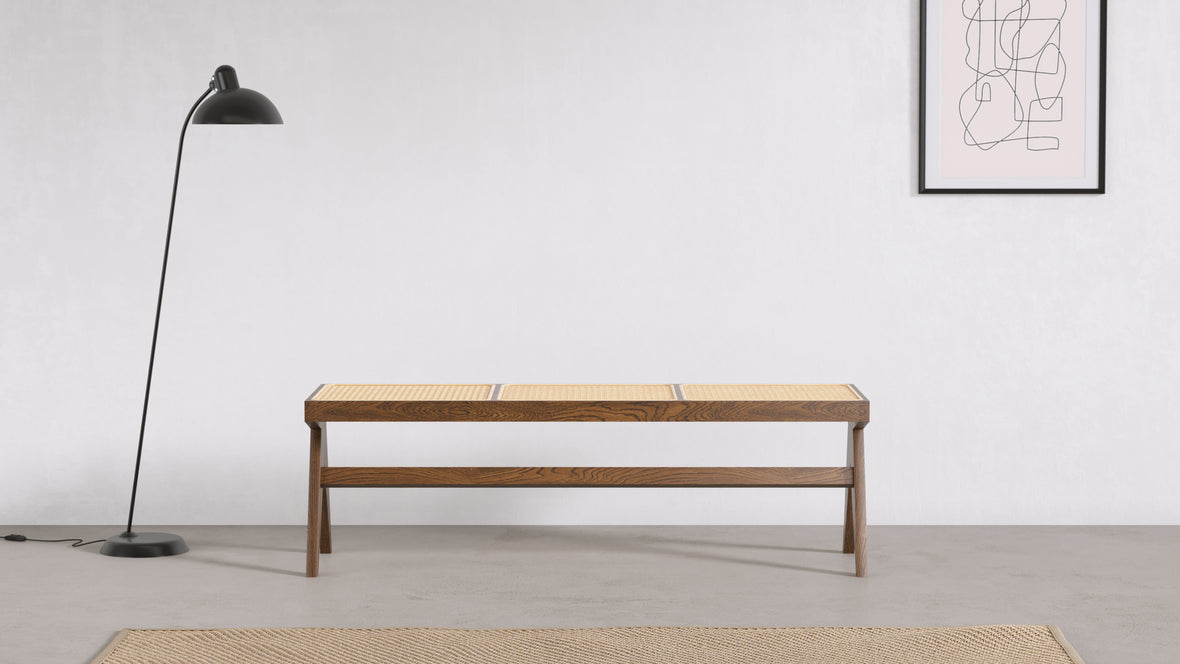 Jeanneret - Jeanneret Bench, Walnut