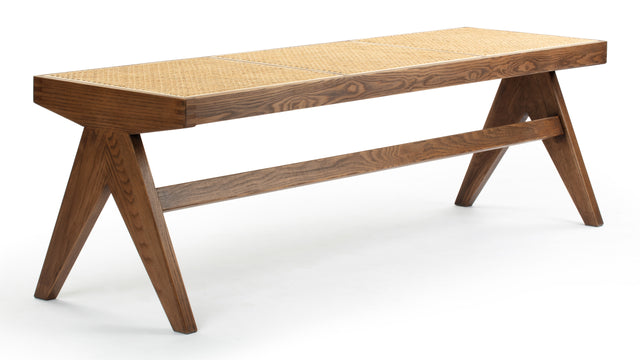 Jeanneret Bench - Pierre Jeanneret Bench, Walnut