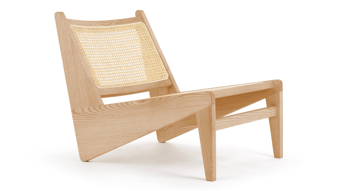 Kangaroo - Pierre Jeanneret Kangaroo Chair, Natural Ash