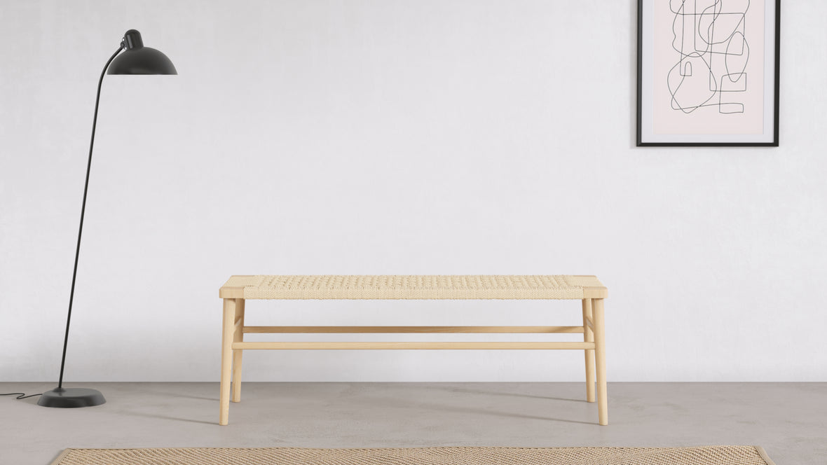 Alva - Alva Bench, Natural Ash