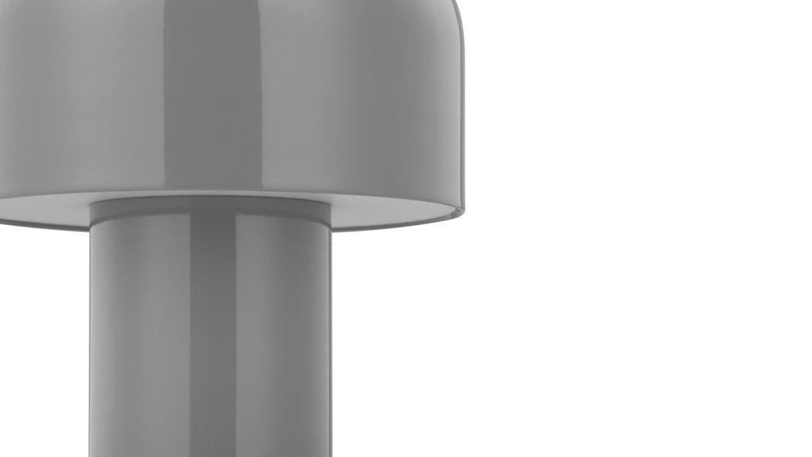 Bell - Bell Table Lamp, Gray