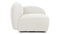 Gigi - Gigi Sofa Module, Armrest, Right, White Boucle