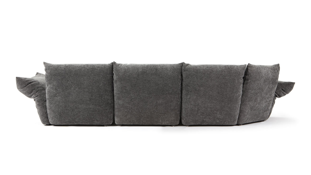 Standard - Standard Sofa, Charcoal Chenille