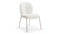 Arielle - Arielle Side Chair, White Boucle