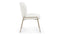 Arielle - Arielle Side Chair, White Boucle