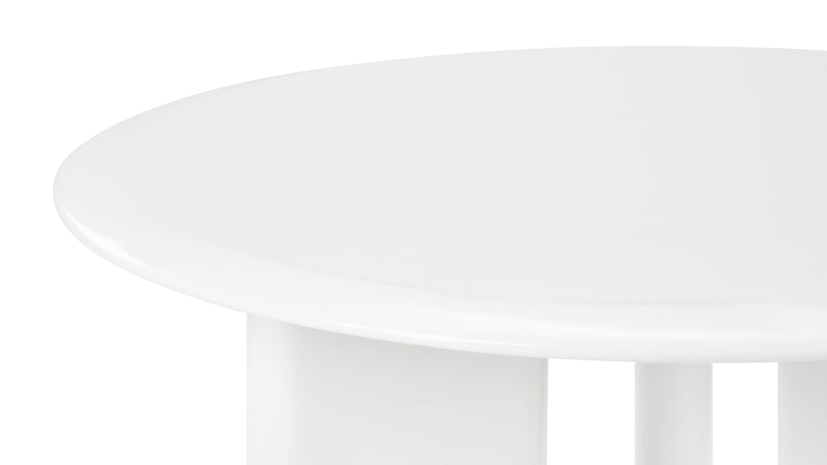 Estee - Estee Dining Table, Matte Ivory