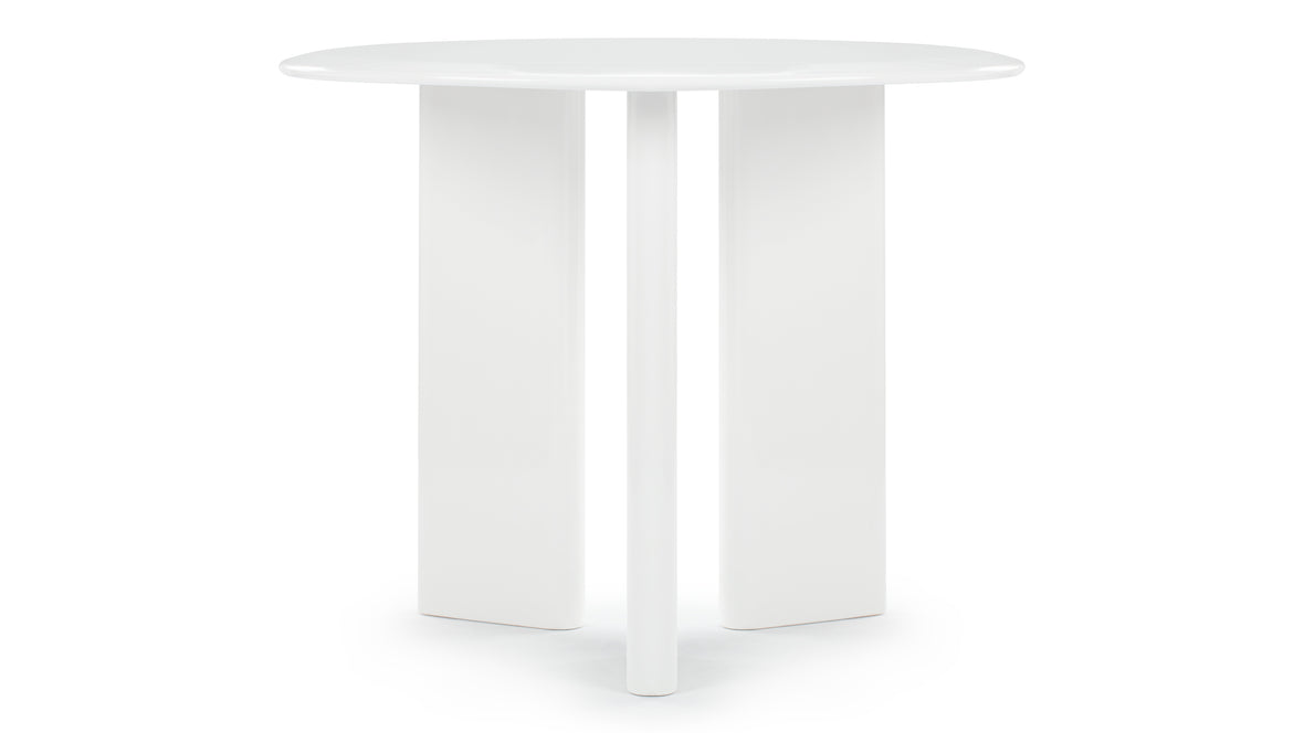 Estee - Estee Dining Table, Matte Ivory