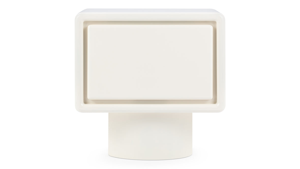 Elle - Elle Nightstand, Ivory