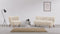 Petra - Petra Sofa, White Long Hair Sherpa and Walnut