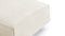 Extrasoft - Extrasoft Sectional Module, Extra Small Seat, Ivory Chenille