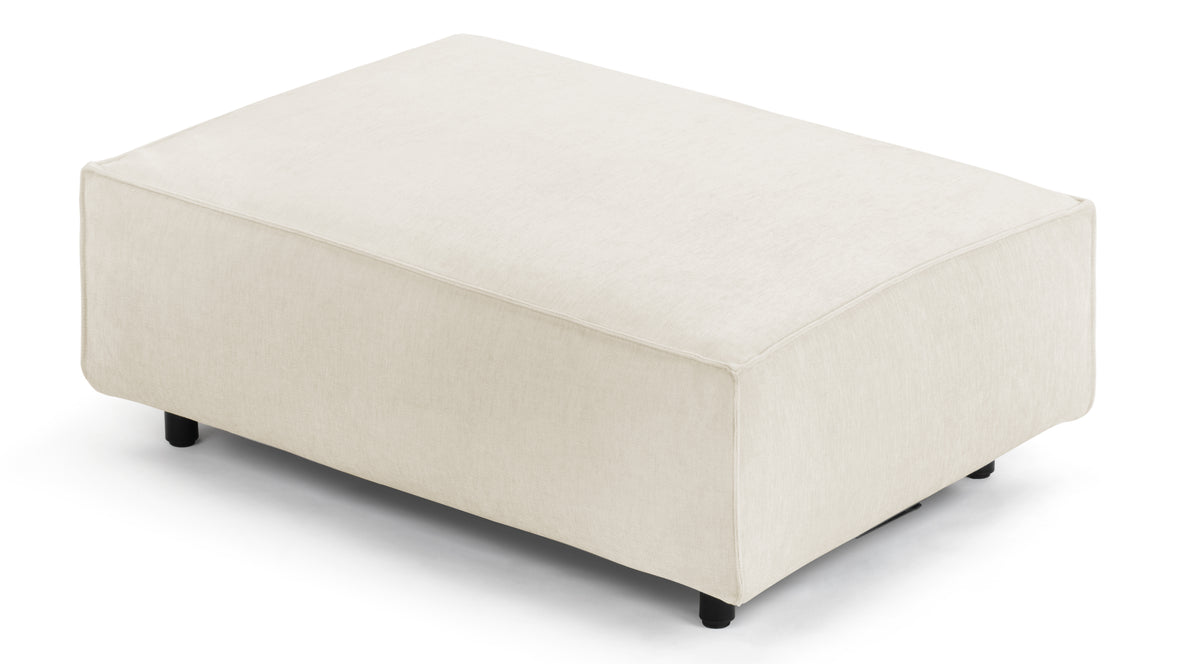 Extrasoft - Extrasoft Sectional Module, Extra Small Seat, Ivory Chenille