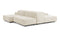 Extrasoft - Extrasoft Sectional Module, Extra Small Seat, Ivory Chenille