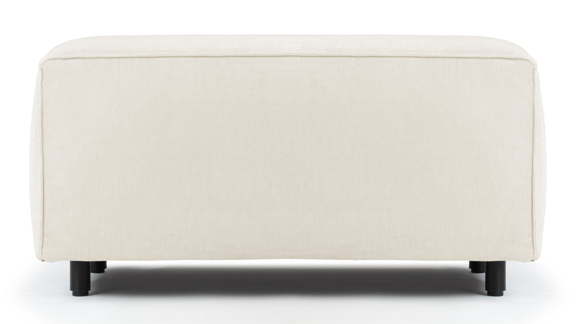 Extrasoft - Extrasoft Sectional Module, Small Armrest, Ivory Chenille