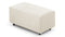 Extrasoft - Extrasoft Sectional Module, Small Armrest, Ivory Chenille