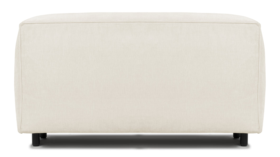 Extrasoft - Extrasoft Sectional Module, Large Backrest, Ivory Chenille