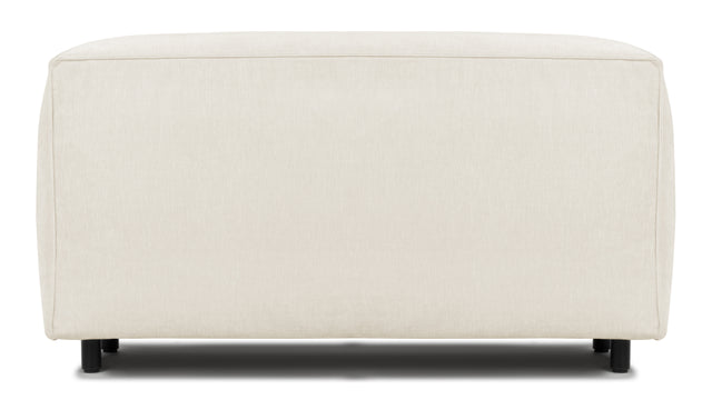 Extrasoft - Extrasoft Sectional Module, Large Backrest, Ivory Chenille