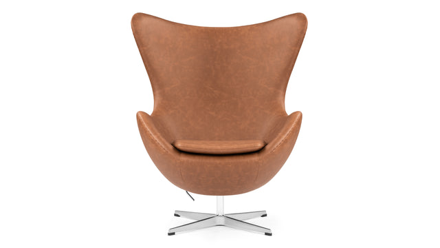 Arne - Arne Chair, Chestnut Vegan Leather