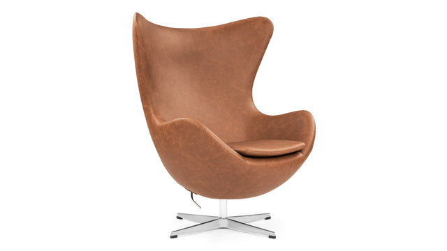 Arne - Arne Chair, Chestnut Vegan Leather