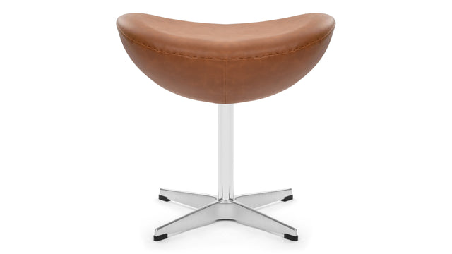 Arne - Arne Ottoman, Chestnut Vegan Leather