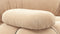 Belia - Belia Three Seater Sofa, Ecru Velvet