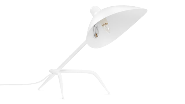 Mouille - Mouille Tripod Table Lamp, White