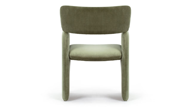 Crown - Crown Armchair, Olive Green Velvet